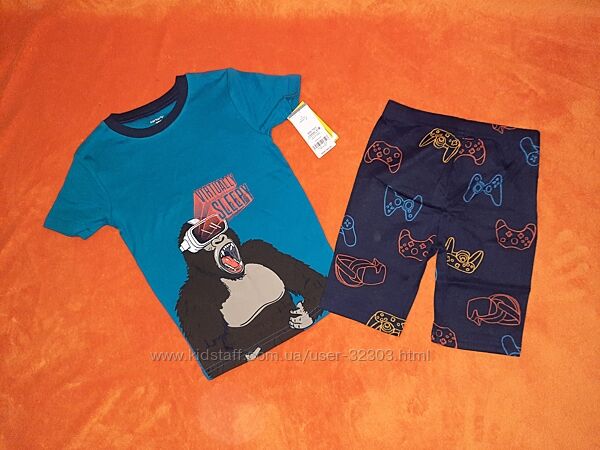 Летняя пижама Carters на 5-7лет