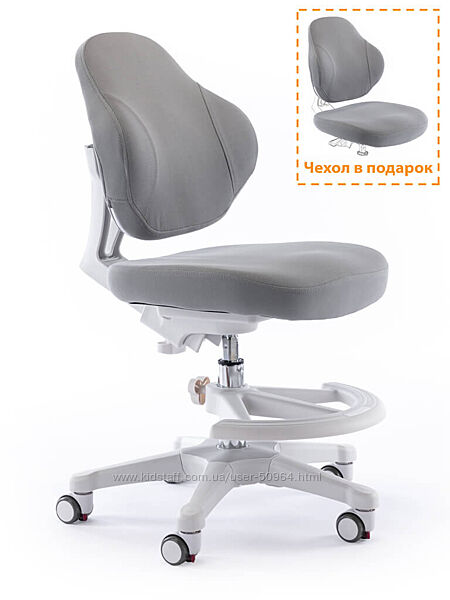 Ортопедическое кресло школьнику ErgoKids Mio Classic Grey Y-405 