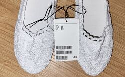 Ніжні мереживні балетки H&M на дівчинку