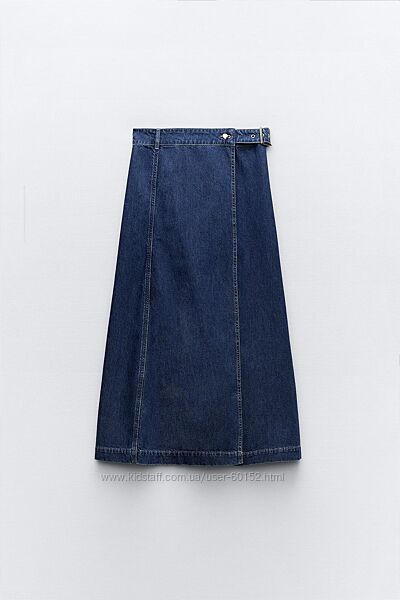 Довга джинсова спідниця Zara. Hозмір M