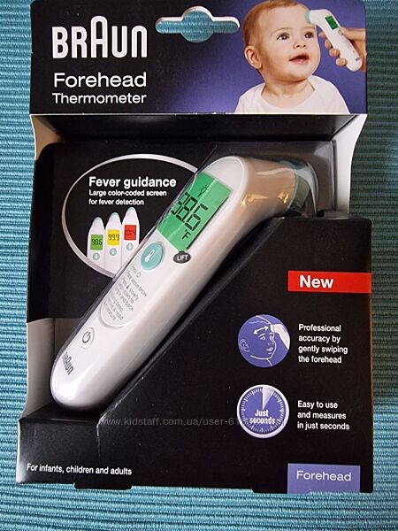 Braun Forehead Thermometer FHT 1000