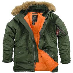Куртки Аляска от Американской фирмы Alpha Industries, USA
