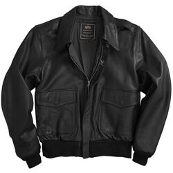 Кожаные летные куртки  Alpha Industries США