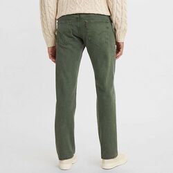 Джинсы Levis 501 Original Fit - цвет зеленый Green