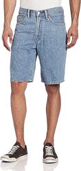 Джинсовые шорты мужские Levis 550 Relaxed Fit - Light Stonewash