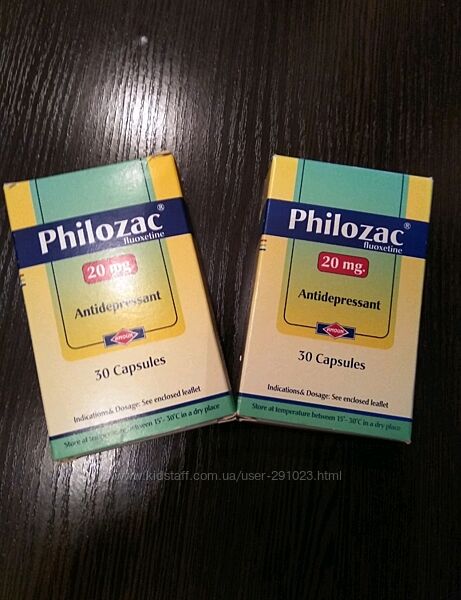 Philozac 20 mg, 30 капсул в упак, Египет