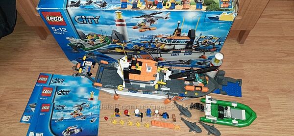 Lego City 60014 Патруль берегової охорони Лего Сіті