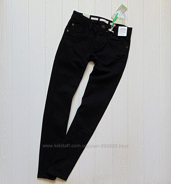 OVS. Размер 8-9 лет. Новые чёрные стрейчевые джинсы для мальчика