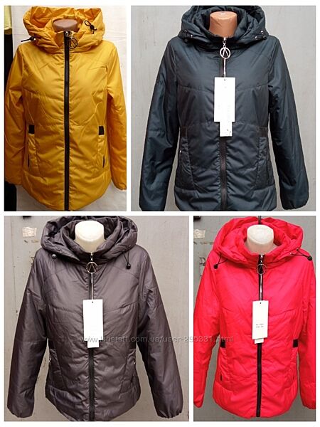 Жіноча демісезонна куртка S, M, L, XL, 2XL - 163