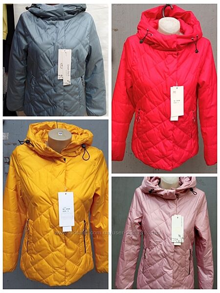 Жіноча демісезонна куртка S, M, L, XL, 2XL - 164