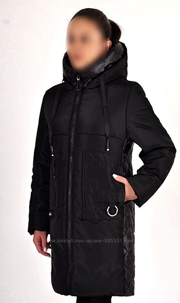 Жіноча зимове пальто, куртка 44, 46 - 1308