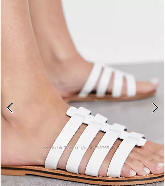 Asos добротні зручні легкі шкіряні мюлі Ваше ідеальне літнє взуття