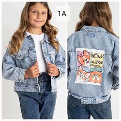 Джинсові піджачки