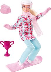 Лялька Barbie Зимові види спорту Сноубордистка