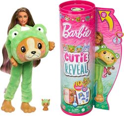 Барби Щенок Жабка Лягушка Barbie Cutie Reveal Puppy as Frog