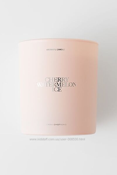 Свеча ароматизированная Zara CHERRY WATERMELON ICE