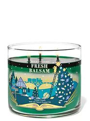 Большая свеча Fresh Balsam  Bath and Body Works 