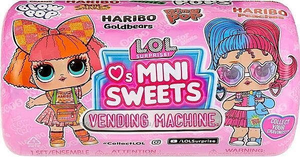 ЛОЛ Мини свитс капсула L. O. L. Surprise Loves Mini Sweets Series 3  