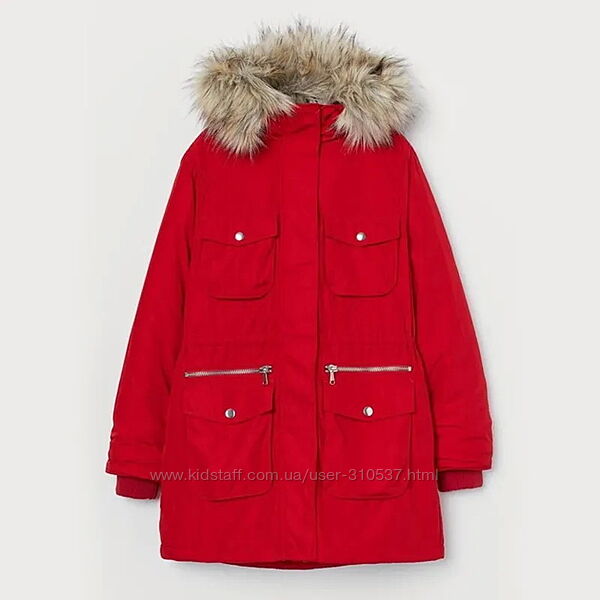 Мегабатал Фірмова зимова дуже-дуже тепла жіноча куртка-парка H&M Німеччина