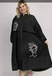 Мегабатал Плащ oversize легкий, без підкладки Darkwin Туреччина дуже великиі