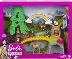  Игровой набор Барби Центр спасения животных Barbie Wilderness Guide