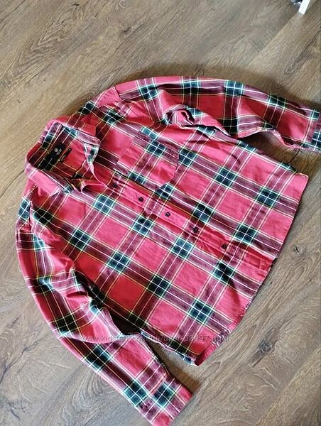 Сорочка утеплена cropp brand oversize fit розмір s.