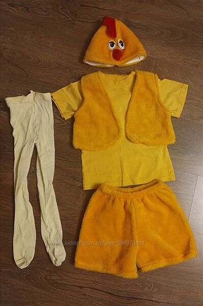 Костюм Півника, Циплятка на 2-5 роки