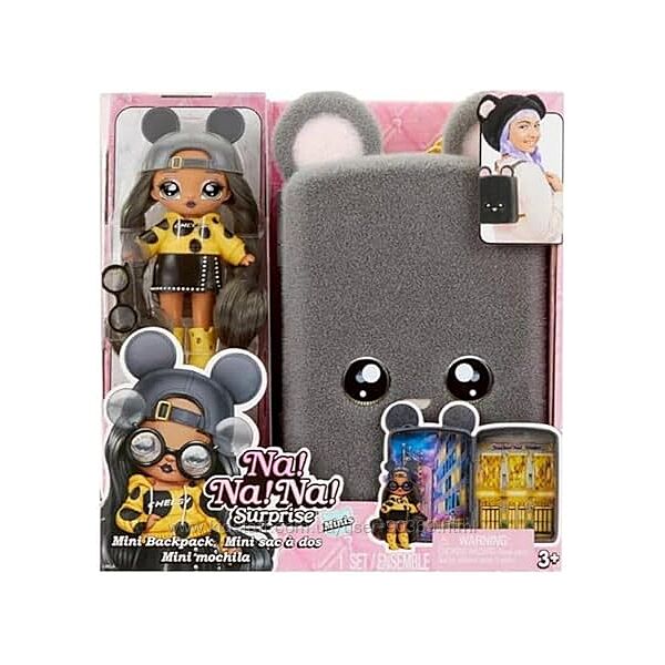 Лялька Na Na Na Surprise Mini Backpack Marisa Mouse На на на Міні Рюкзак