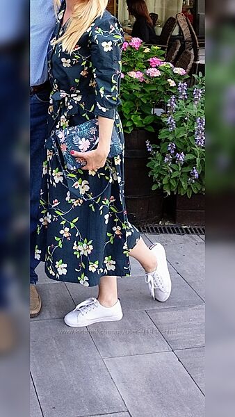 Міді сукня з котону