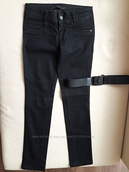 Новые джинсы черные скини размер 27 S Турция