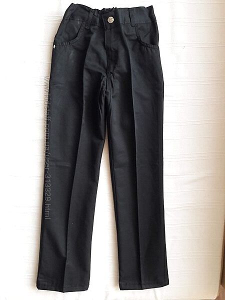 Новые черные брюки размер 10 лет