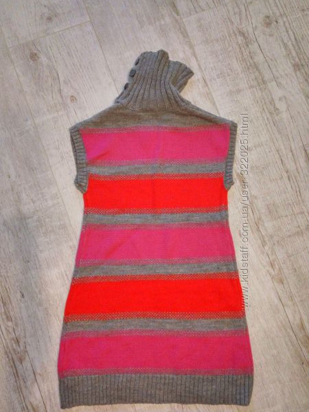 Нарядные жилетки удлиненные платье-свитер от CRAZY8 5-6Т