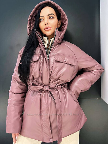 Зимняя куртка snow сливовый larionoff