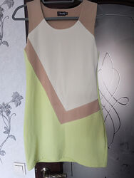 Плаття сукня колорблок рубчик