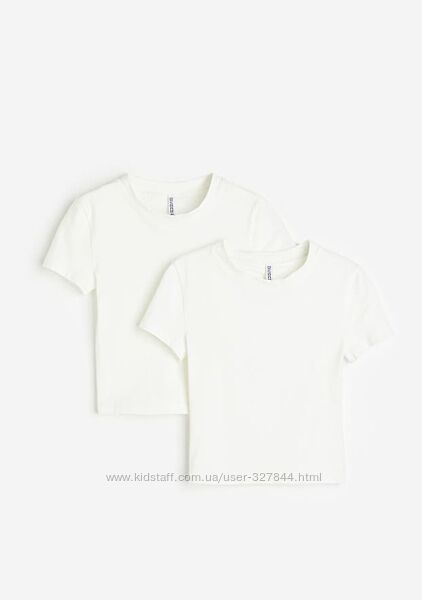 Укорочені топи футболки н&м на 10-13 років