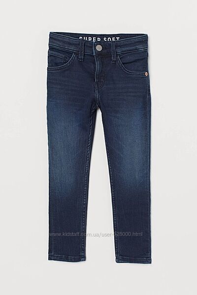 H&m стильні фірмові динсові брюки на хлопчика нм джинси штани джинсы 
