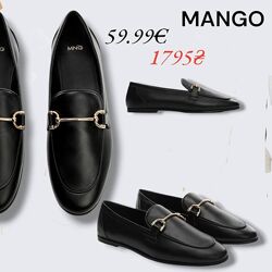 MANGO. Лофери. Шкіра