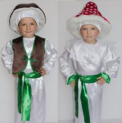 Продаж костюм білий гриб, боровик, мухомор, лисичка рижик опеньок
