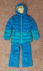 Зимний костюм пуховая куртка и полукомбинезон Landsend в размере 10-12