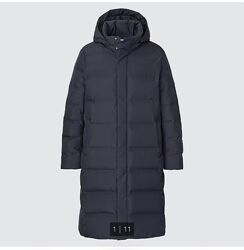 Пуховик чоловічий Uniqlo, р. S. темно-синій