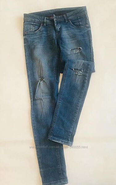 Скіні з рванками в ідеальному стані