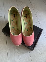 Балетки на танкетке Keds