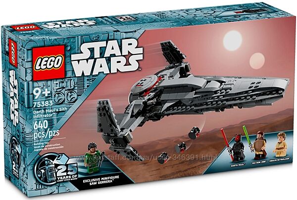 Конструктор Lego Star Wars Разведчик ситхов Дарта Мола 75383