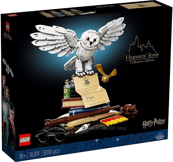 Lego Harry Potter Символы Хогвартса коллекционное издание 76391