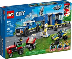 Lego City Полицейский мобильный командный трейлер 60315