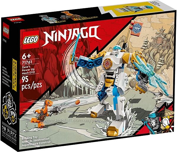 Lego Ninjago Могучий робот ЭВО Зейна 71761