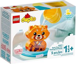 Lego Duplo Приключения в ванной Красная панда на плоту 10964