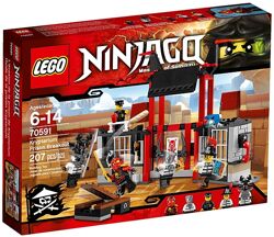 Конструктор Lego Ninjago Побег из тюрьмы Криптариум 70591