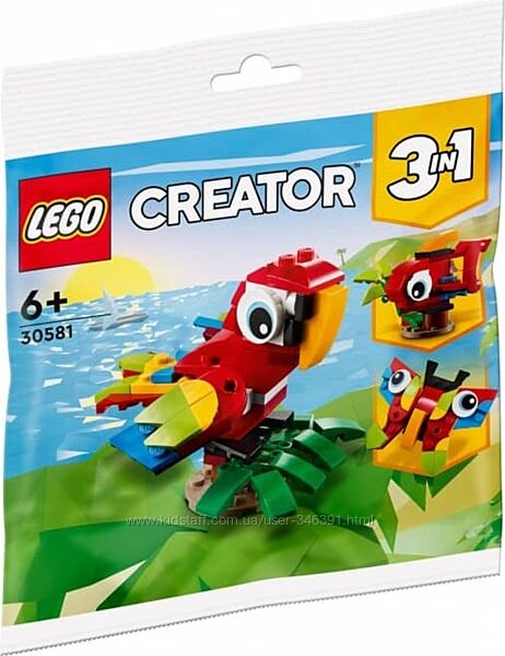 Lego Creator Тропический попугай 30581