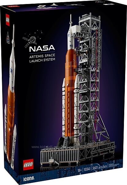 Конструктор Lego Icons Система космического запуска NASA Артемида 10341